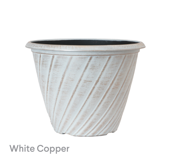 image of White Copper Pot